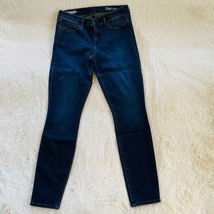 GAP Women's Resolution Leggings Dark Indigo Rinse Size 31 regular